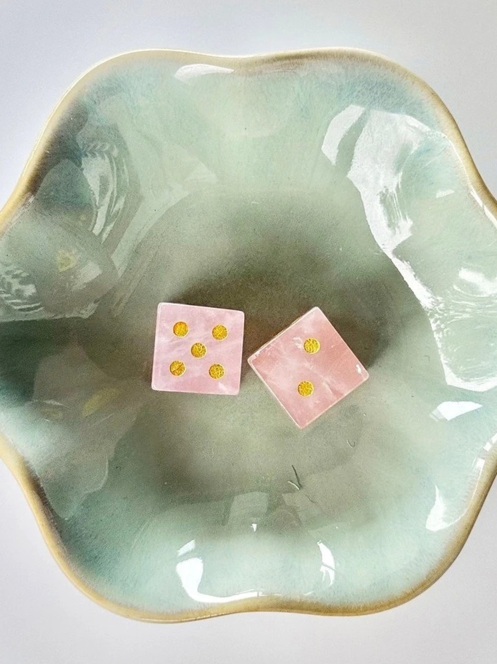 Natural Stone Dice - Mahjong & More